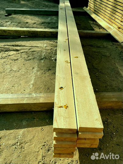 Доска обрезная 25х150х6000мм 1 сорт ГОСТ