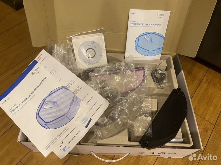 Вакуумный робот-пылесос iclebo