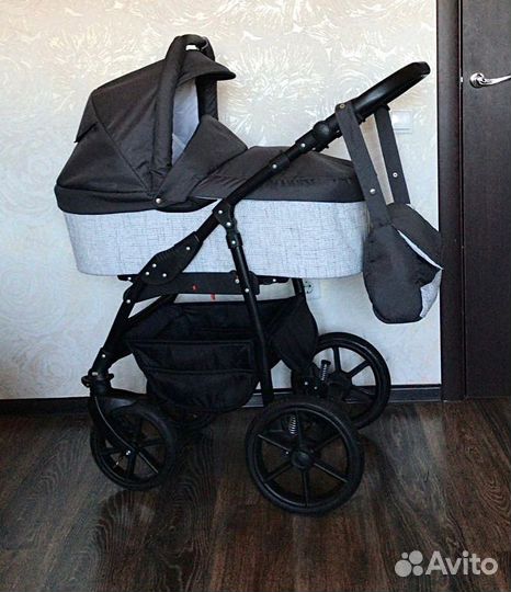 Коляска 2в1 Почти новая Baby Design