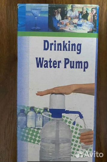 Помпа новая для бутылей 5 - 6 литров (с резьбой)