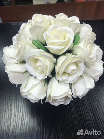 Букет цветов из мыла