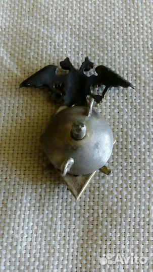 Знак школа прапорщиков.Орден св.Станислава 3 ст