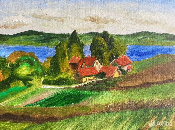 Картина маслом на холсте