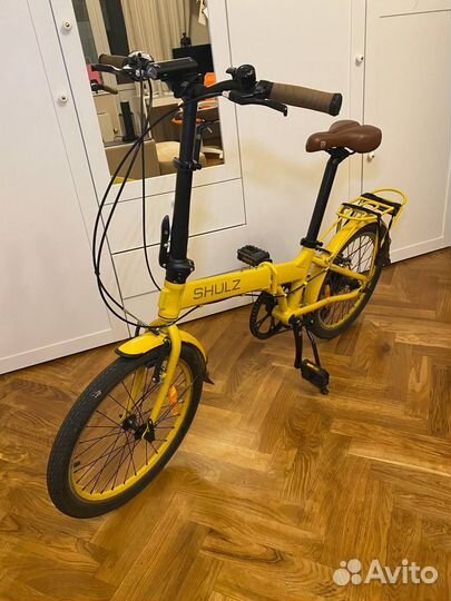 Велосиперд Shulz Easy Yellow желтый складной
