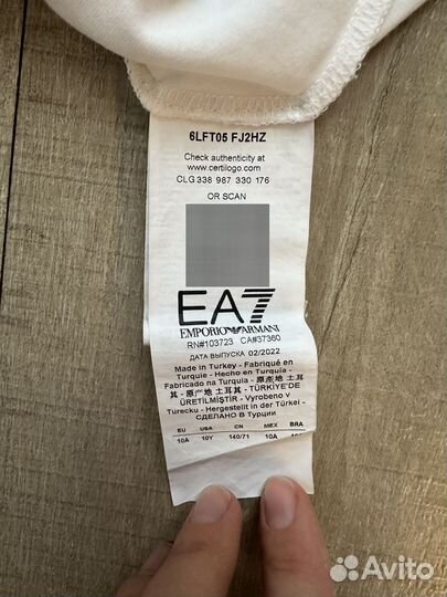 Футболка EA7 оригинал