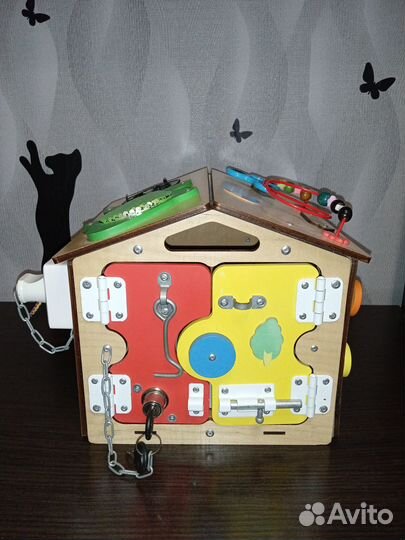 Бизиборд домик Kim Toys