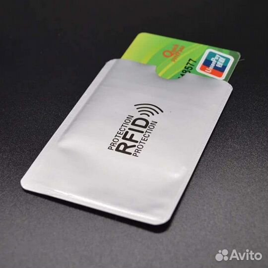 Чехол для защиты банковских карт 