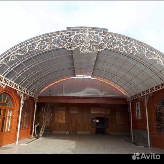 Кованые навесы под заказ