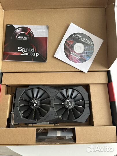 Видеокарта asus Radeon RX 570 8 gb