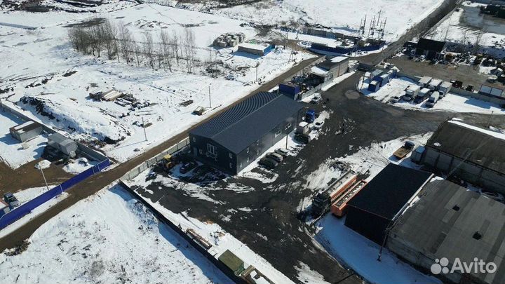 Быстровозводимый ангар из сендвич панелей