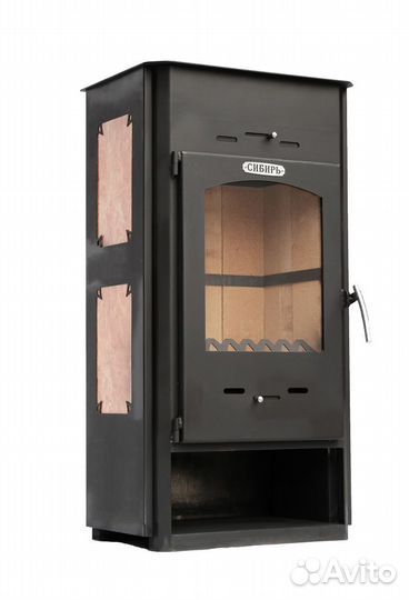 Печь-камин стальная 