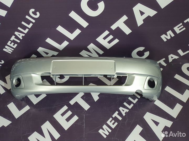 Бампер Калина 1118 передний серебристый
