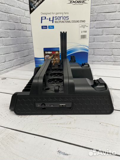 Подставка охлаждения Sony PS4 Dobe