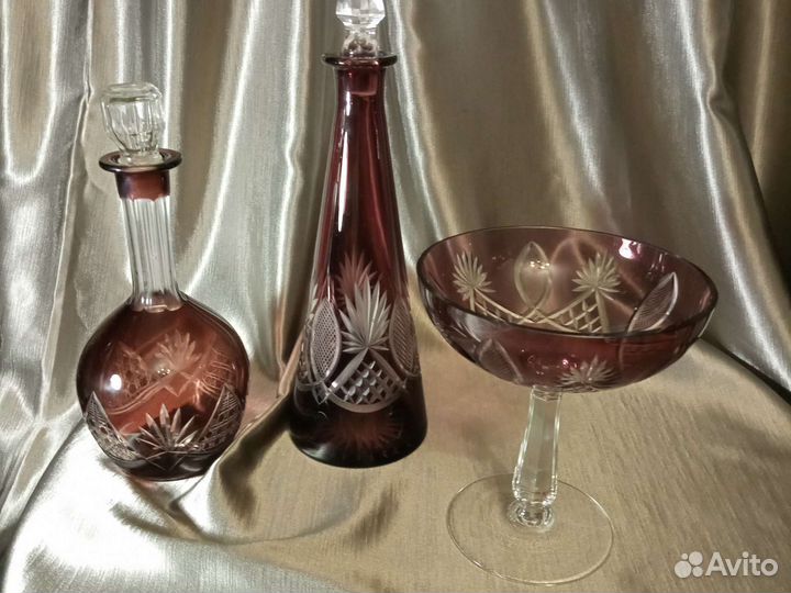 Графин хрусталь, ваза