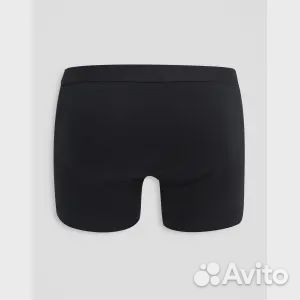 Набор из 7 черных трусов из смесового хлопка ASOS