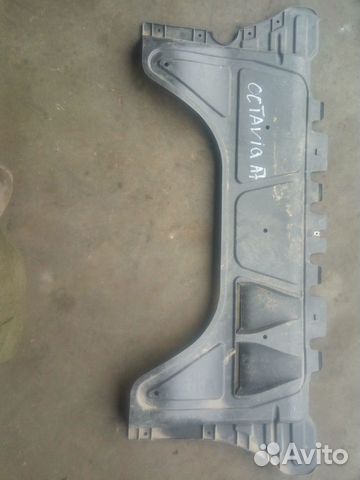 Шкода Октавия защита под передний бампер