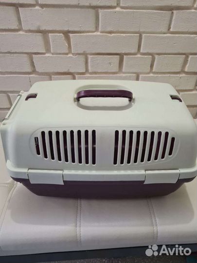 Переноска для кошек пластиковая