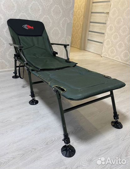 Карповое кресло- раскладушка с регулировкой