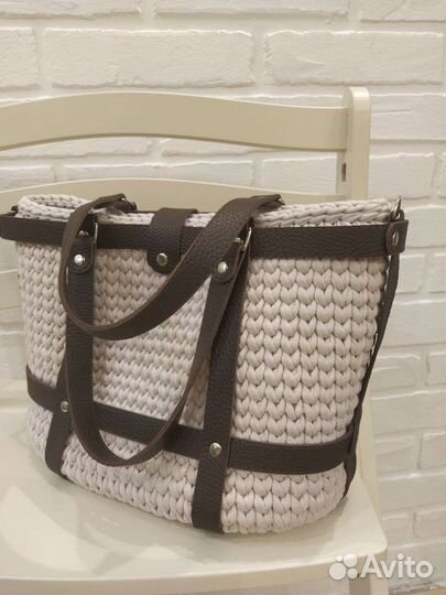 Сумка вязаная