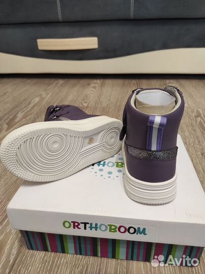 Ботинки кожаные для девочки