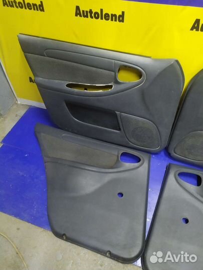 Обшивка дверей chevrolet lanos 1.5