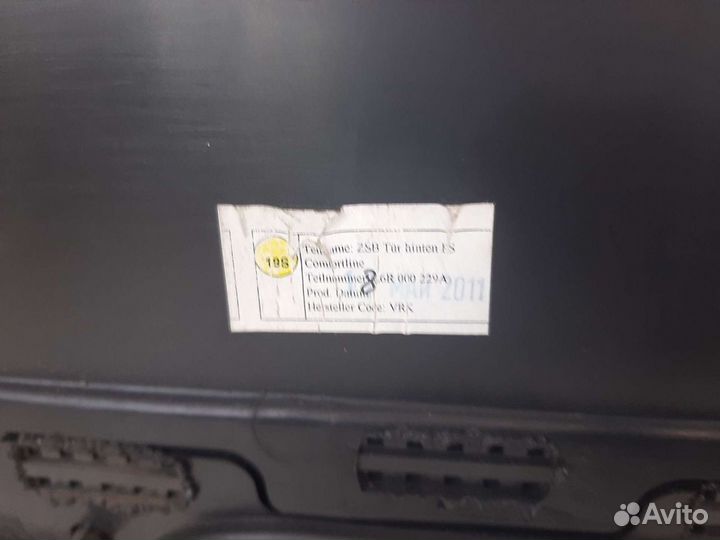 Обшивка двери задняя левая Volkswagen Polo седан