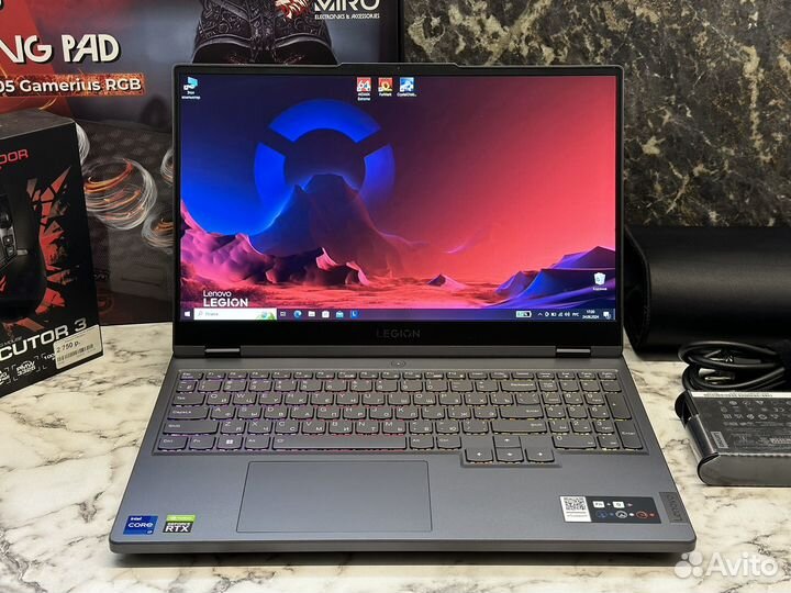 New Lenovo Legion I7-12700H/RTX 3060/16Ram DDR5