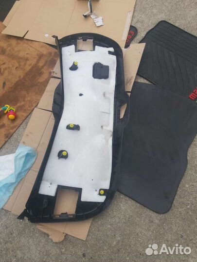 Обшивка крышки богажника мазда 3 бл хетчбек