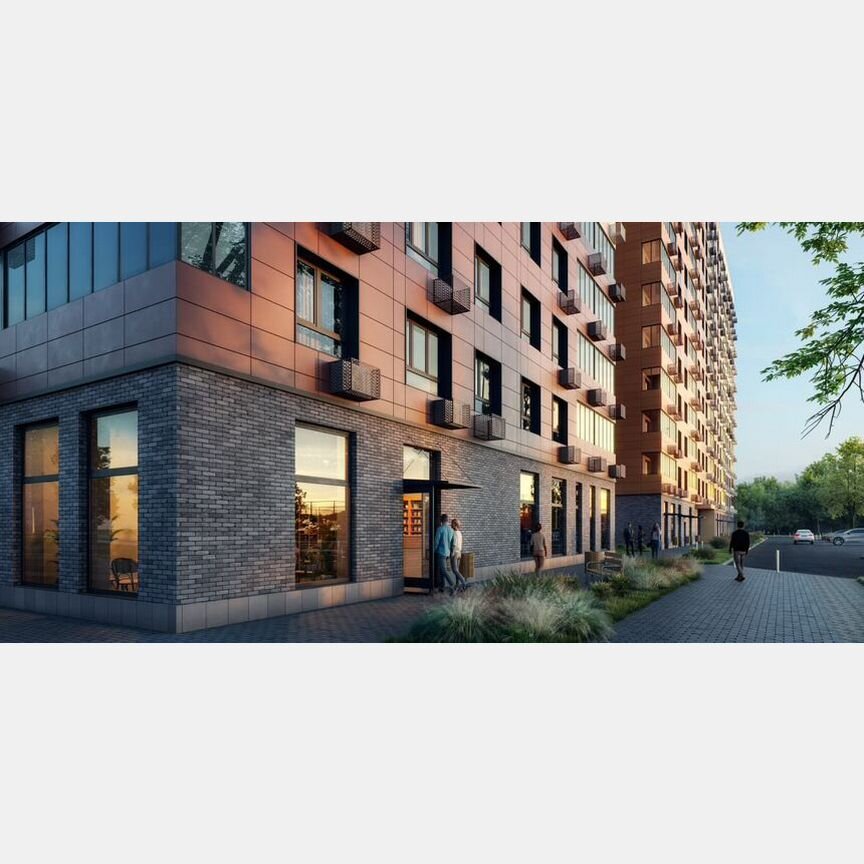 1-к. квартира, 34,1 м², 11/13 эт.