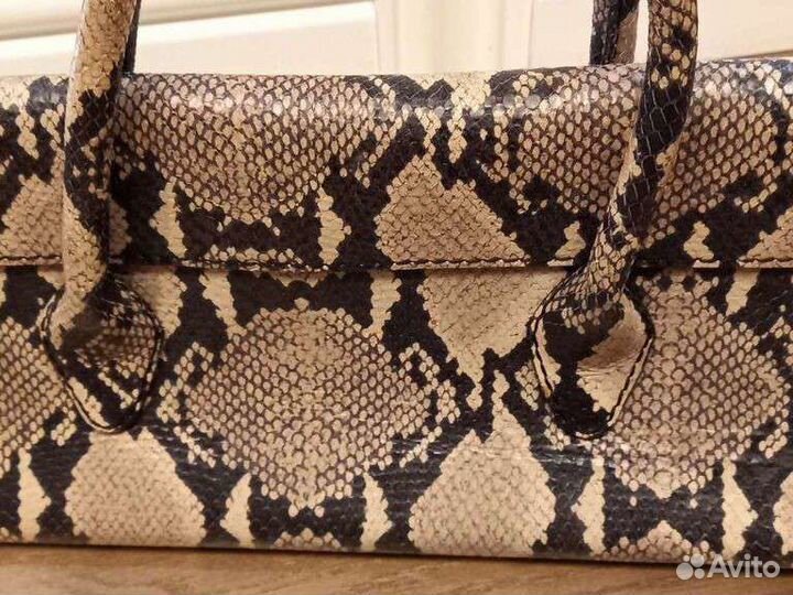 Сумка Annette Gortz Германия оригинал питон натур
