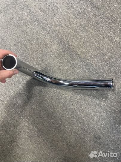 Патрубкок левый выхлопной (колено) ява 634