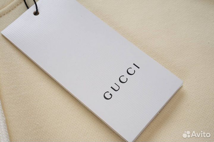 Худи gucci Бежевое