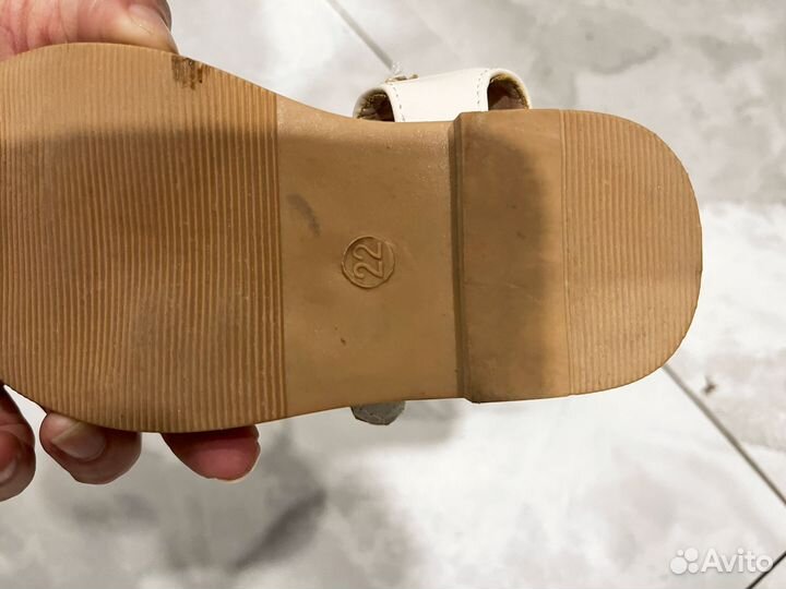 Сандалии для девочки 22 размер