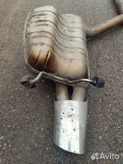 Глушитель mercedes W204 OM651