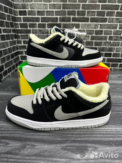 Кроссовки зимние Nike с мехом