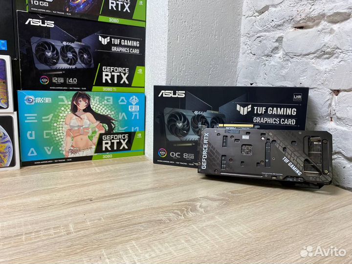 Видеокарта asus RTX 3060Ti Tuf Gaming 8Gb