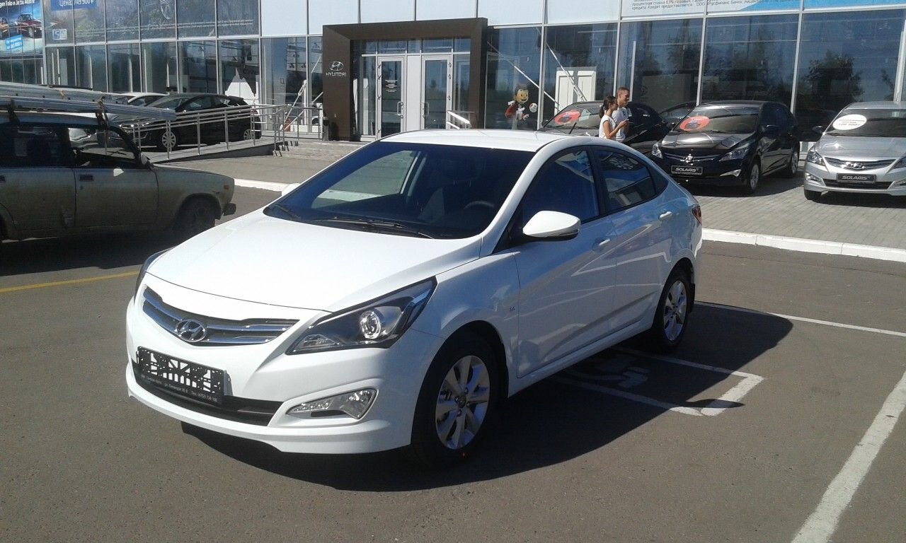 Hyundai Solaris: фото владельца
