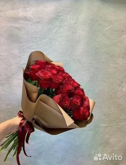 Букет роз для девушки