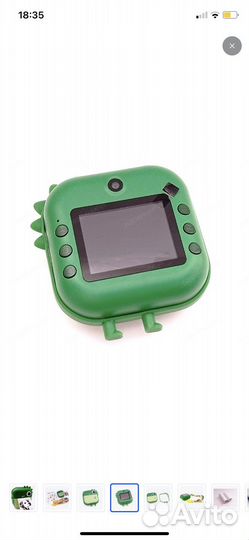 Детская камера - фотоаппарат моментальной печатью