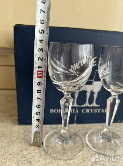 Рюмки фужеры Bohemia crystal