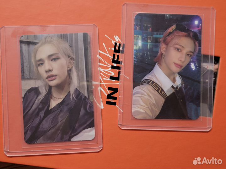 Карты stray kids хенджин