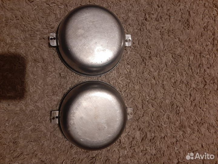 Тарелки походные с крышками