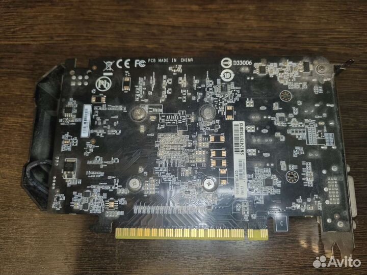 Видеокарта Nvidia GTX 1050TI gigabyte 4GB