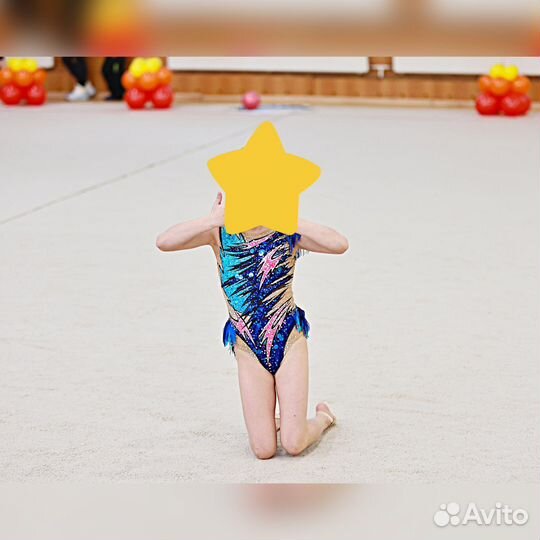 Купальник для художественной гимнастики 110-116 см