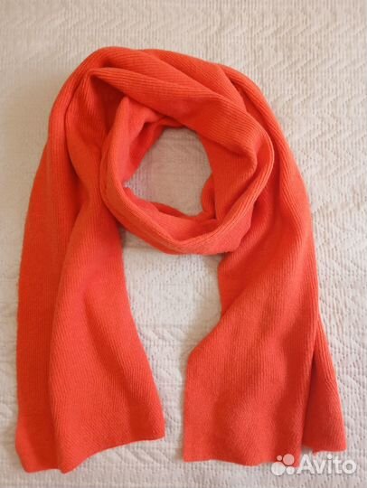 Палантин-шарф теплый