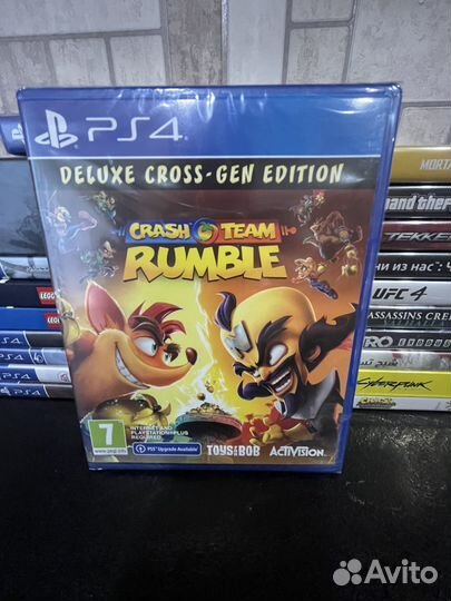 Crash team rumble deluxe ps4 новая