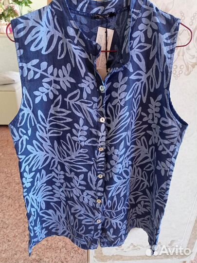 Топ льняной