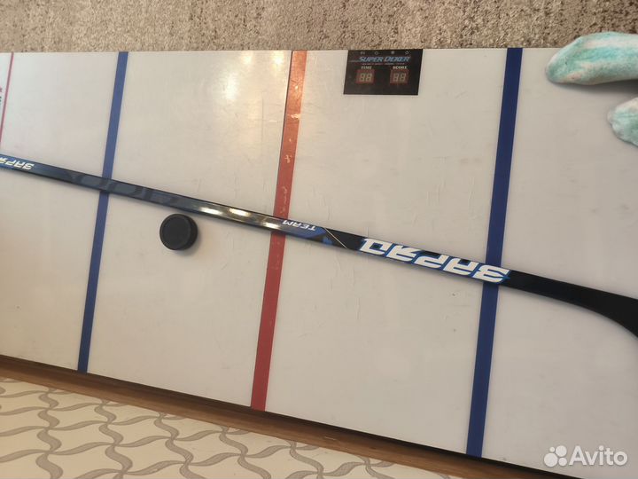 Клюшка Заряд C400 и Bauer supreme s170