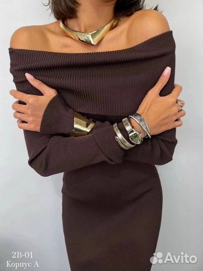 Платье длинное женское