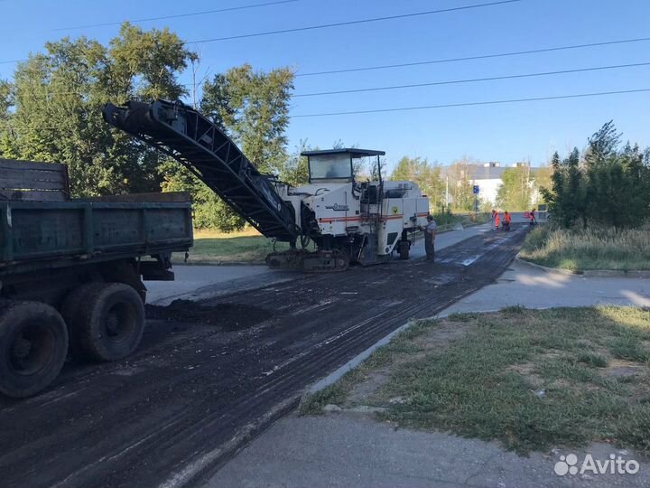 Асфальтирование от 10 кв.м.Укладка асфальт ямочный